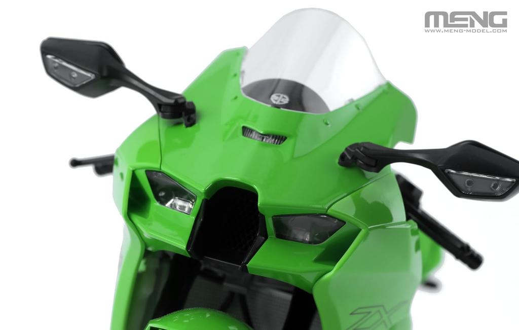 GSI Creos Monmodel Kawasaki Ninja Molded Plastic Model 1/9 ZX-10RR (Multicolor Version) MMT-008S (Motorcycle)