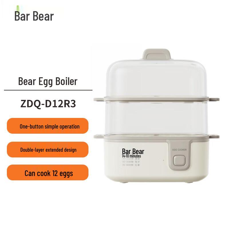 Little Bear Multi-Function Electric Egg Steamer CN plug (adapter included)