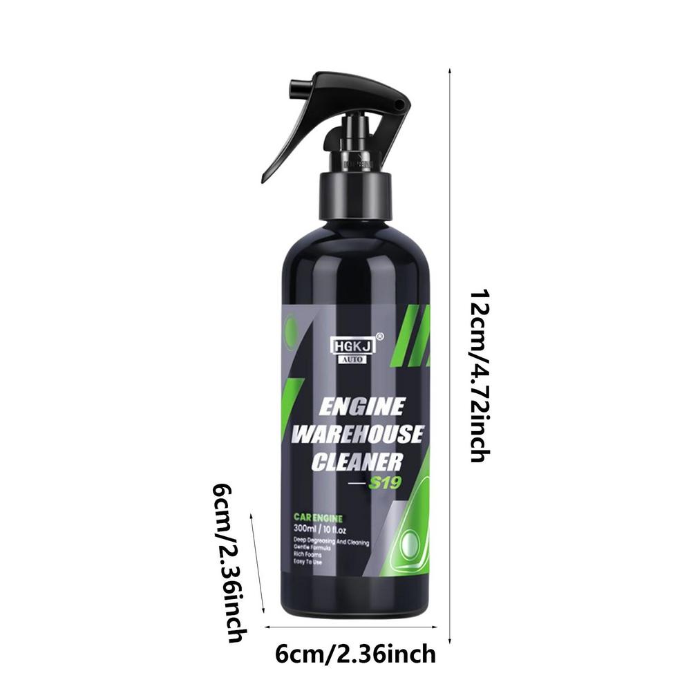 50/100/300ml detergente per vano motore, detergente per magazzino motore senza risciacquo, spray per la pulizia portatile dei veicoli per casa, garage, autocarri