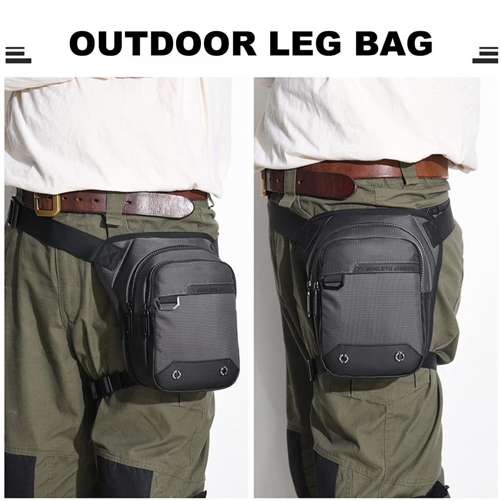 Aumotop Bike Leg a and waist bag for fitness bikes and other outdoor Features a design and Ideal for outdoor and Bag, lightweight, waterproof,