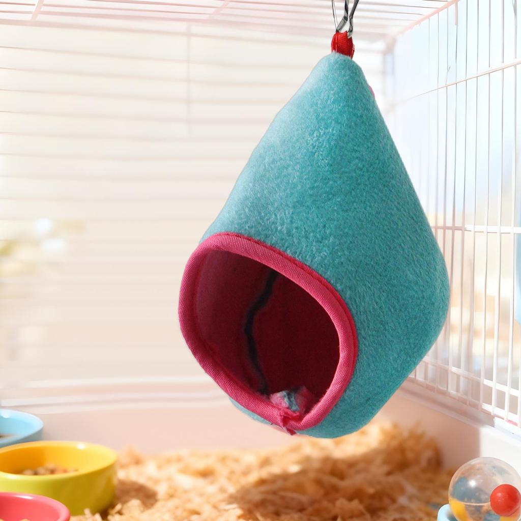 Hangable Hamster Hammock Cage Accessory Small Pet Squirrel Hammock For Enrichment Relaxing Sleeping Indoor Outdoor Tiny Pet