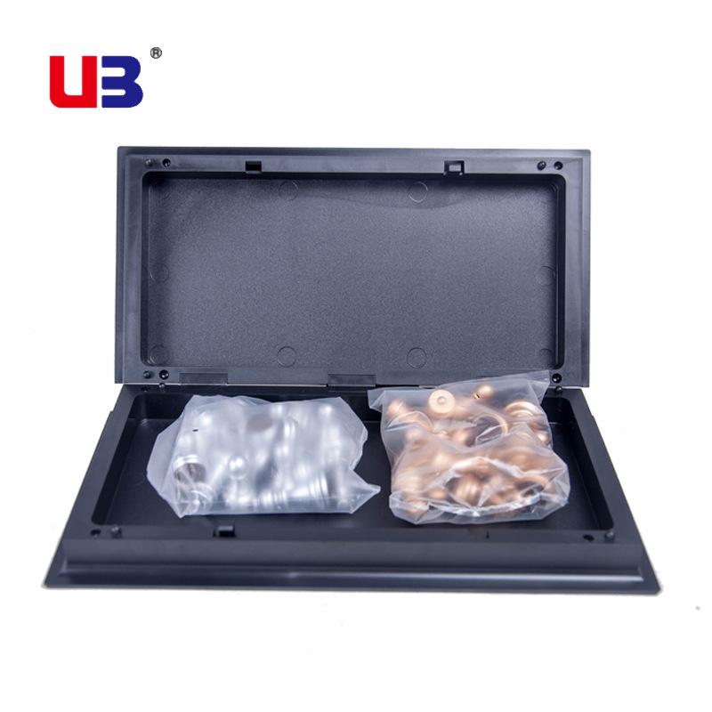 UB Union Magnetic Gold & Silver Folding Chess Set - Plastic Desktop Leisure Toy, Perfect Student Gift