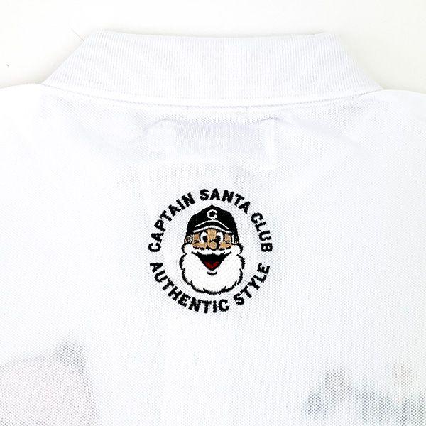 Mizumori Ado Captain Santa Collaboration Polo Shirt White S Apparel
