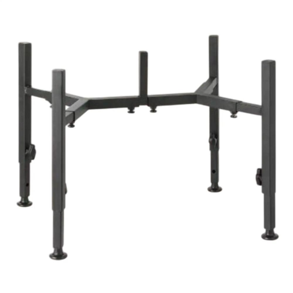 Wrought Iron Dog Bowl Stand Adjustable Width Single/Double Bowls Pet Feeder Rack Protect Cervical Spine Non-slip