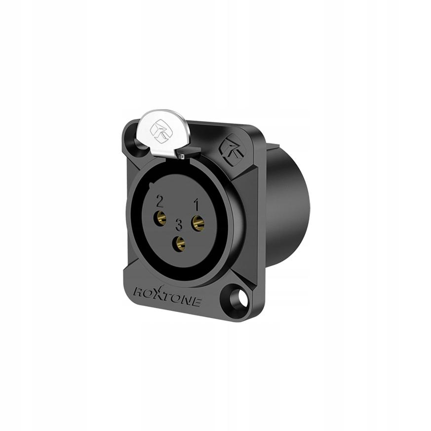 Roxtone RX3FD-BG - panel mount XLR socket