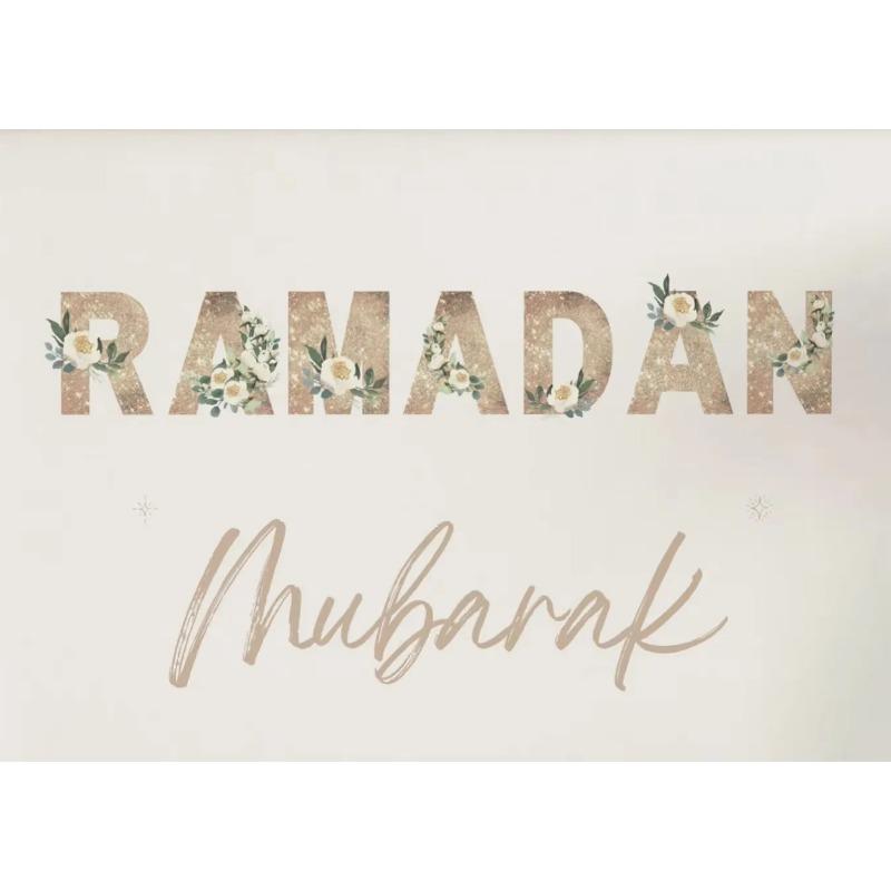 Eid Mubarak Decor Painting Wall Decoration Vanvas Poster Ramadan Print Bedroom Living Room Corridor Decoration Ramadan Gift