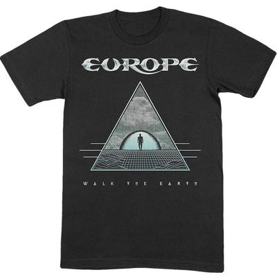 Europe Band Walk The Earth Short Sleeve Unisex T-Shirt Tops Tee