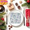 20pcs Disposable Napkins with Ghost Pattern Print for Wedding,Parties,and Daily Use for Thanksgiving Fall Christmas Table Decoration