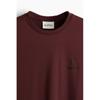 H M Sport Top Regular Fit dryMove Rust Red