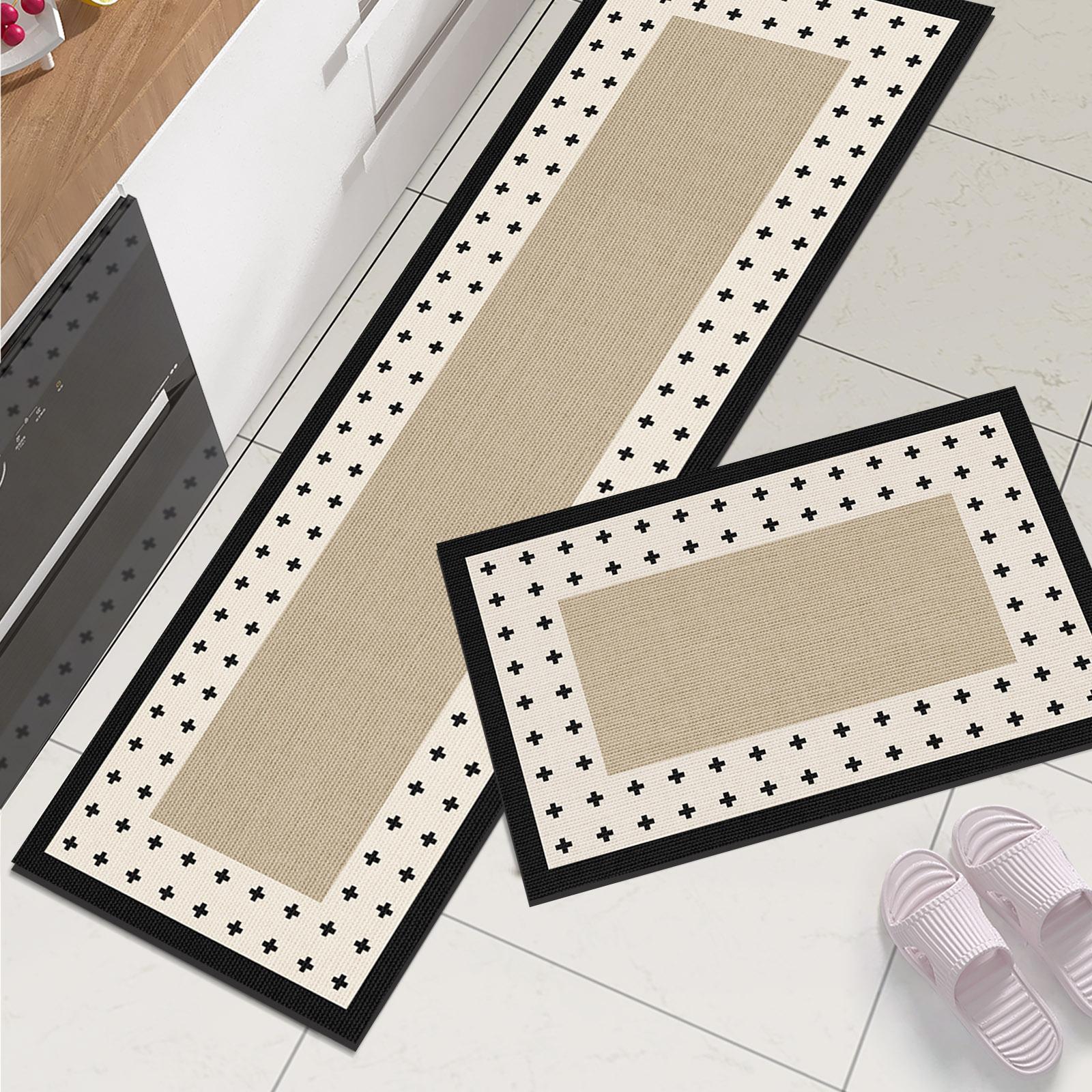 

Длинный ретро-диатомитовый коврик для кухни, водонепроницаемый кухонный коврик для гостиной, прихожей, ванной комнаты, коврик для двери, моющийся 40cmx60cm