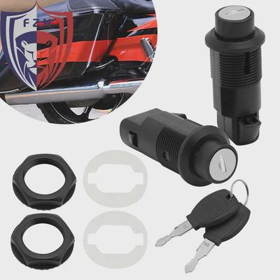 Juego de Cerraduras Laterales Universales para Motocicleta para Harley Cruise Prince