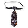 Halloween Dog Tie Collar Pets Pumpkin Ghost Necktie Adjustable Necktie Collar for Cat Doggy Festive Holiday Dress-up Accessories