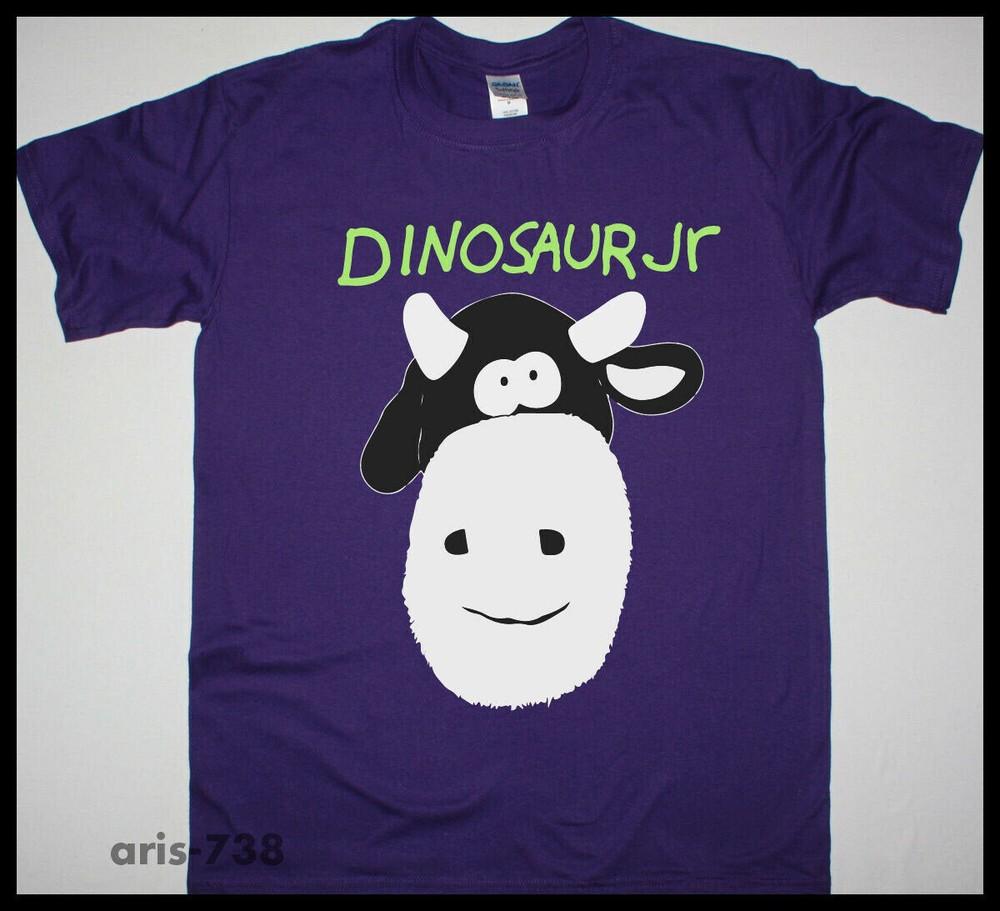 New DINOSAUR JR. COW PURPLE logo american funny t shirt SIZE S-5XL Unisex T-Shirt S