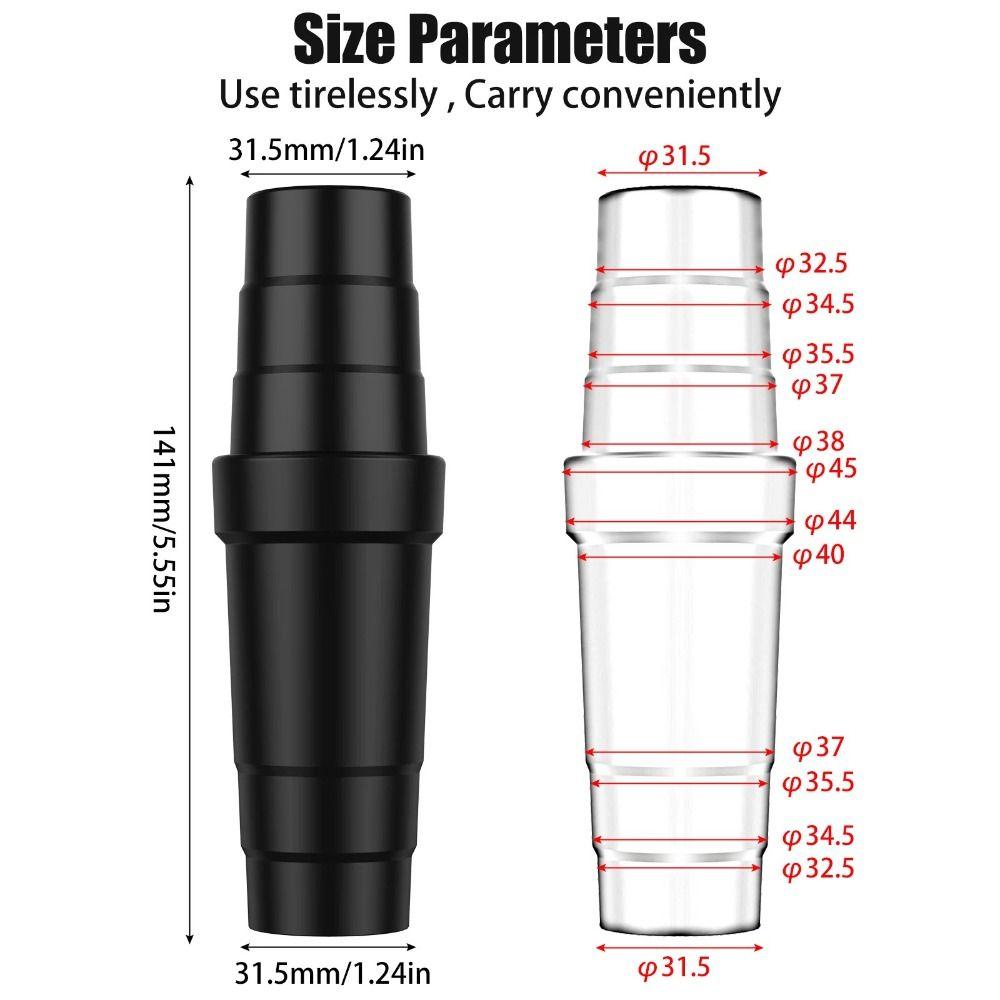 Universal Vacuum Cleaner Hose Connector Plastic Tube Adapter New Vacuum Hose Adapter