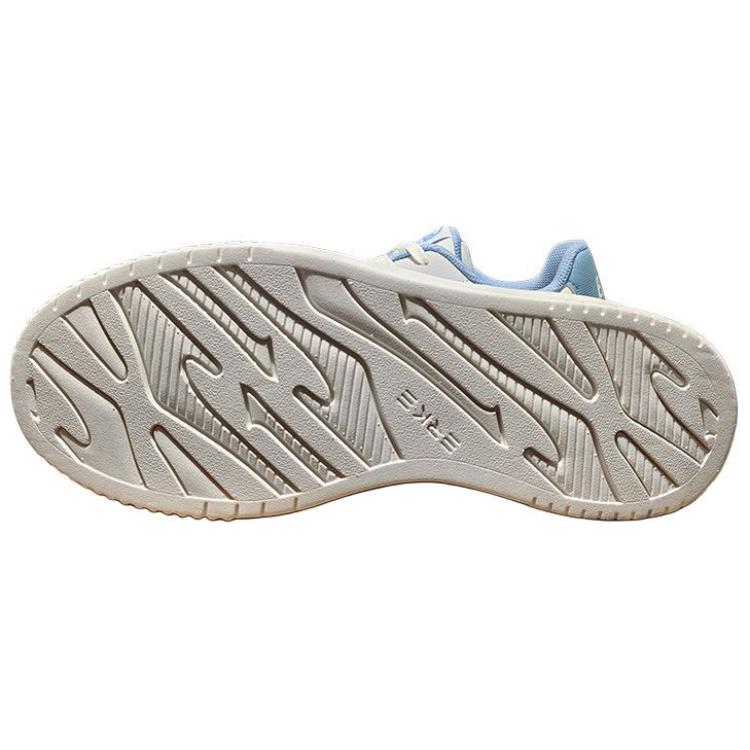 Erke Casual Comfortable Trendy Non-Slip Lightweight Supportive Low-Top Skate Shoes Men sneakers White Gray Blue 11125101178-007