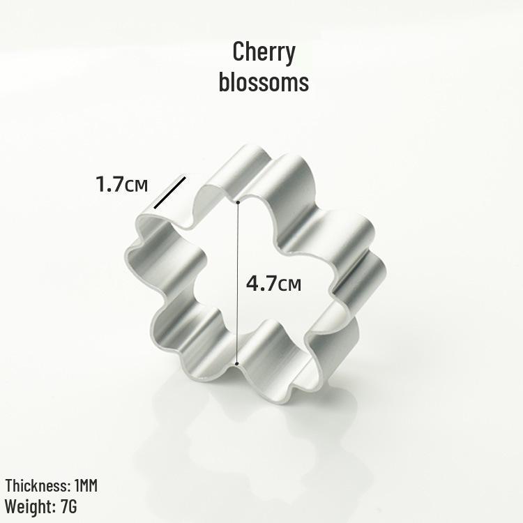 Keksform aus Aluminiumlegierung: Ananaskuchen, Weihnachten, & Ostern Ausstechform Backwerkzeug