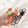 1pc Colorful Braided Lanyard Keychain for Phone Case Women Anti Lost Knot Rope Strap Car Key Chains Diy Accessories Keyring