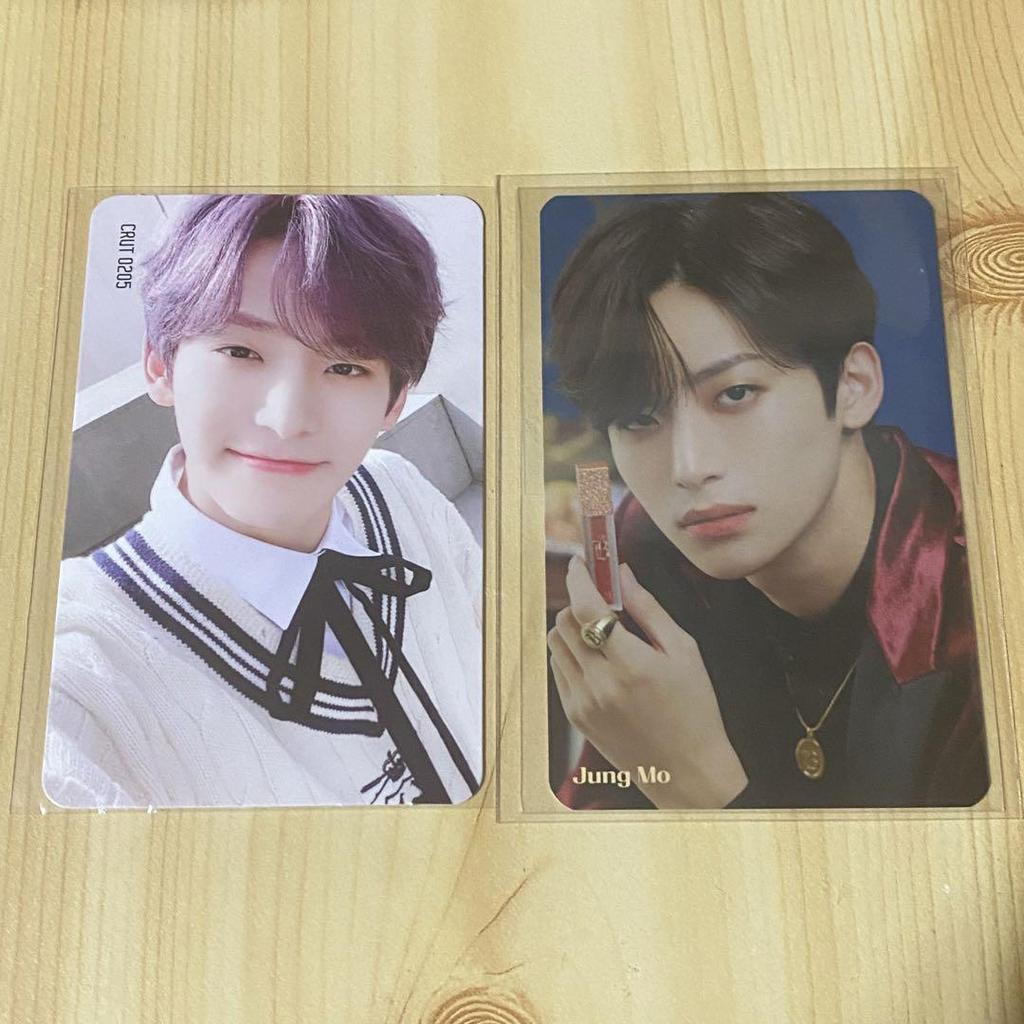 [USED] CRAVITY Jungmo CLOUD9 BLACK ROUGE Trading Card