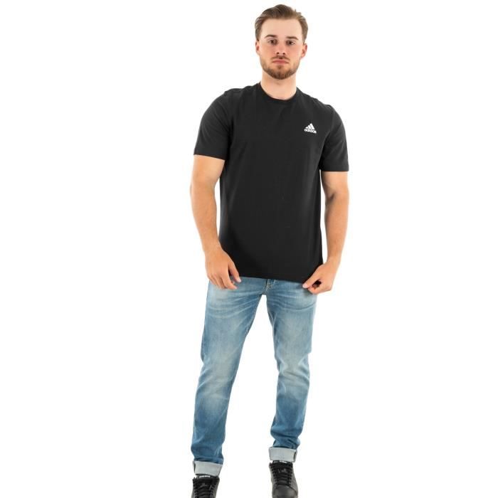 Tričko - adidas - Originals - Černé - Krátký rukáv - Klasický výstřih