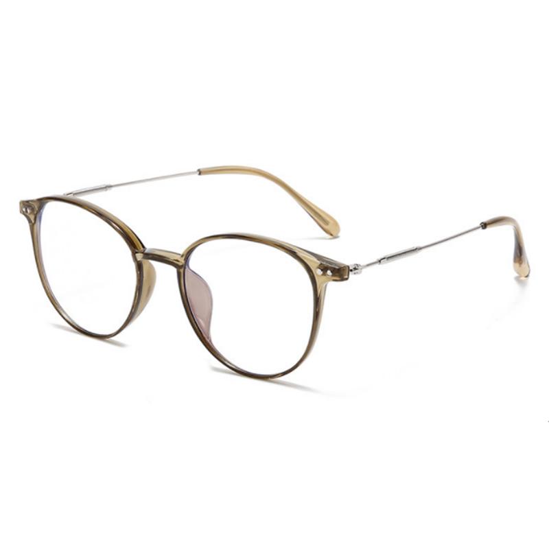 Round Rivet Frame Prescription Spectacles Myopia -0.5 To -6.0  Super Light Hyperopia +0.5 To +6.0