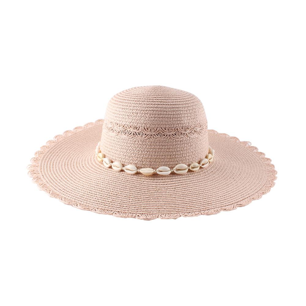 Summer Versatile Breathable Dome Hat with Big Edge for Women's Outdoor Beach, Sun Protection and Sunshade Grass Hat