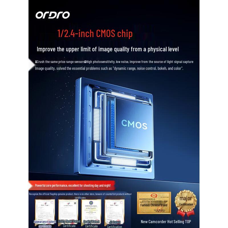 ORDRO Z36 4K HD Digital Camcorder (CN version)