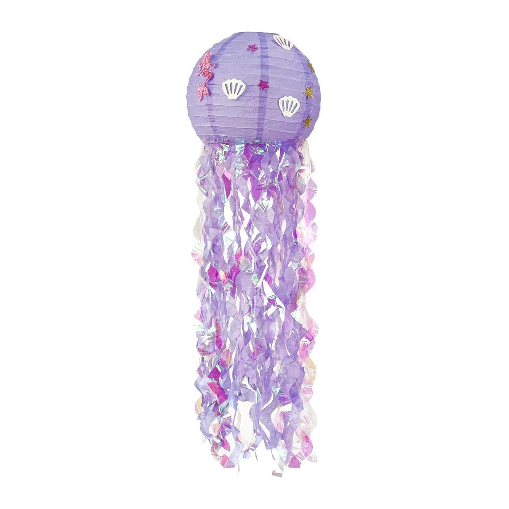 Colourful Paper Lanterns Mermaid Bright and Beautiful Under The Sea Piece Mermaid Party Lamp for Indoor