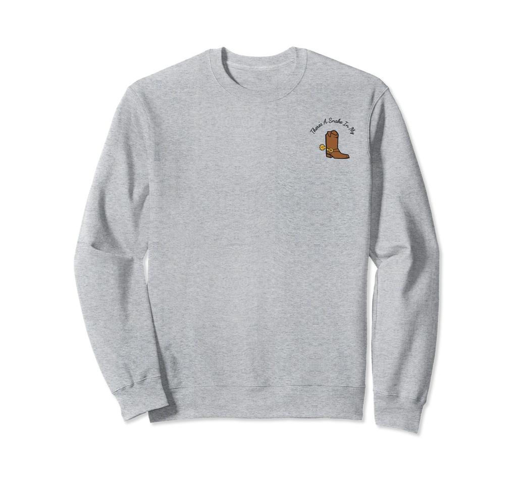Disney Pixar Toy Story 4 Snake in My Boots Left Chest Sweatshirt