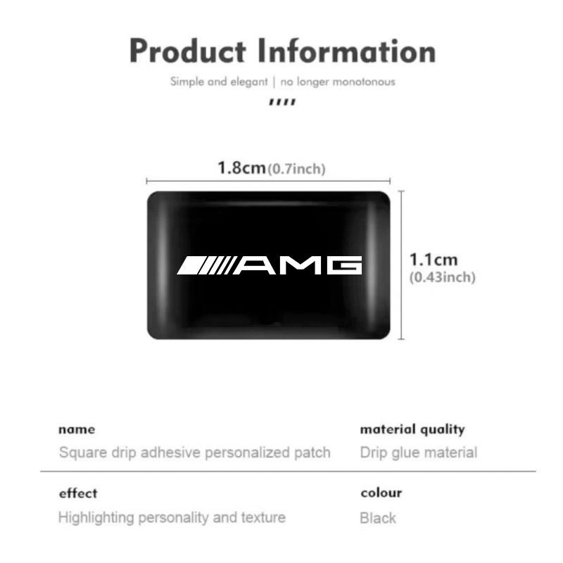 Dekorace s logem auta Znaky na auto Samolepky pro Mercedes Benz AMG Smart Fortwo 451 450 453 EQ Forfour Coupe Cabrio 451 OT4