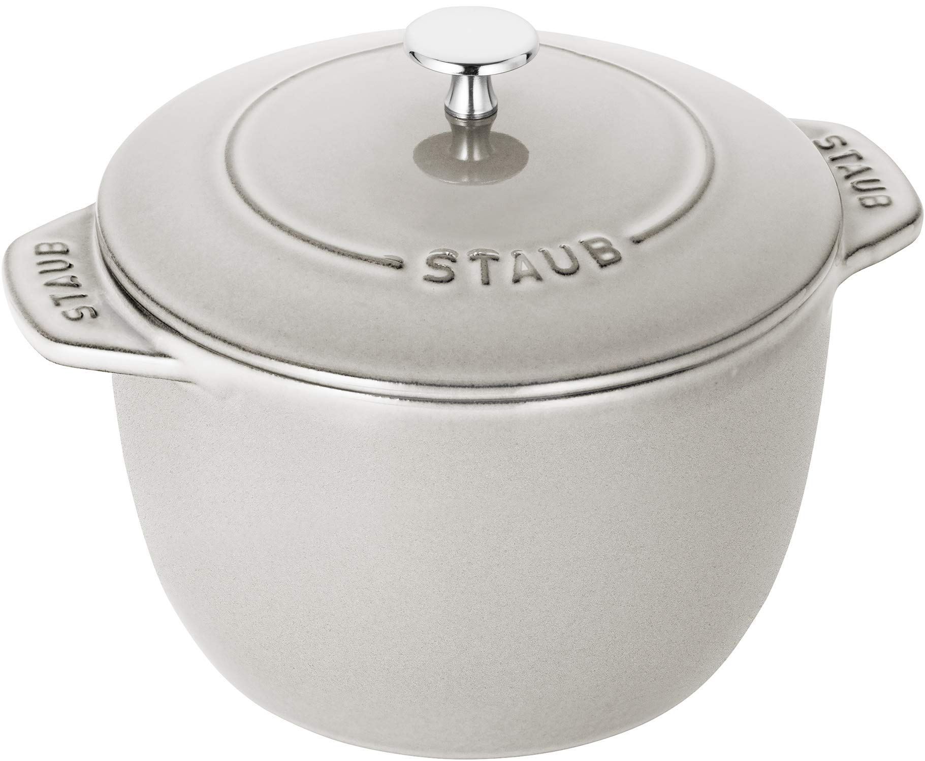 

staub Cocotte de GOHAN Campagne L Rice 3 cast rice IH compatible Japanese product with serial La Cocotte de GOHAN La 20cm pot, cups, iron, enamel,