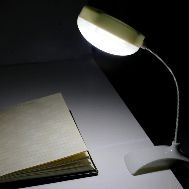 Flexible Clip On LED Table Lamp Reading Clip LIVE STOCKETY LISTOP Light Des