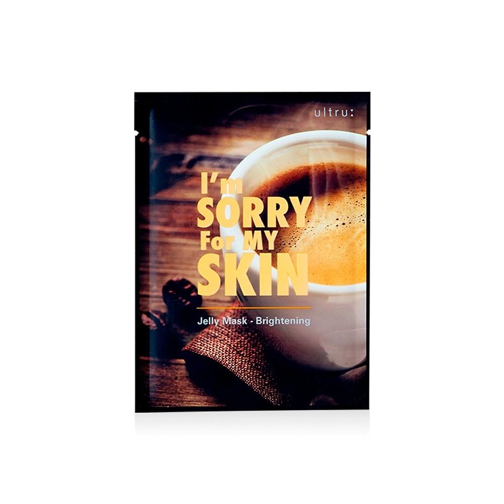 I M Sorry For My skIn Sorry skIn Jelly Mask brIghtenIng Coffee Pack  10 Sheets 