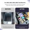 Double Layers Center Console Organizer Tray for   2024 2025 Ford Maverick Armrest Storage Box Car Storage Accessories