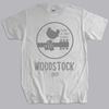 New Fashion Tshirt Cotton Tees Woodstock 1969 Vintage T Shirt Men Music Brand Tshirt Men Top Tees