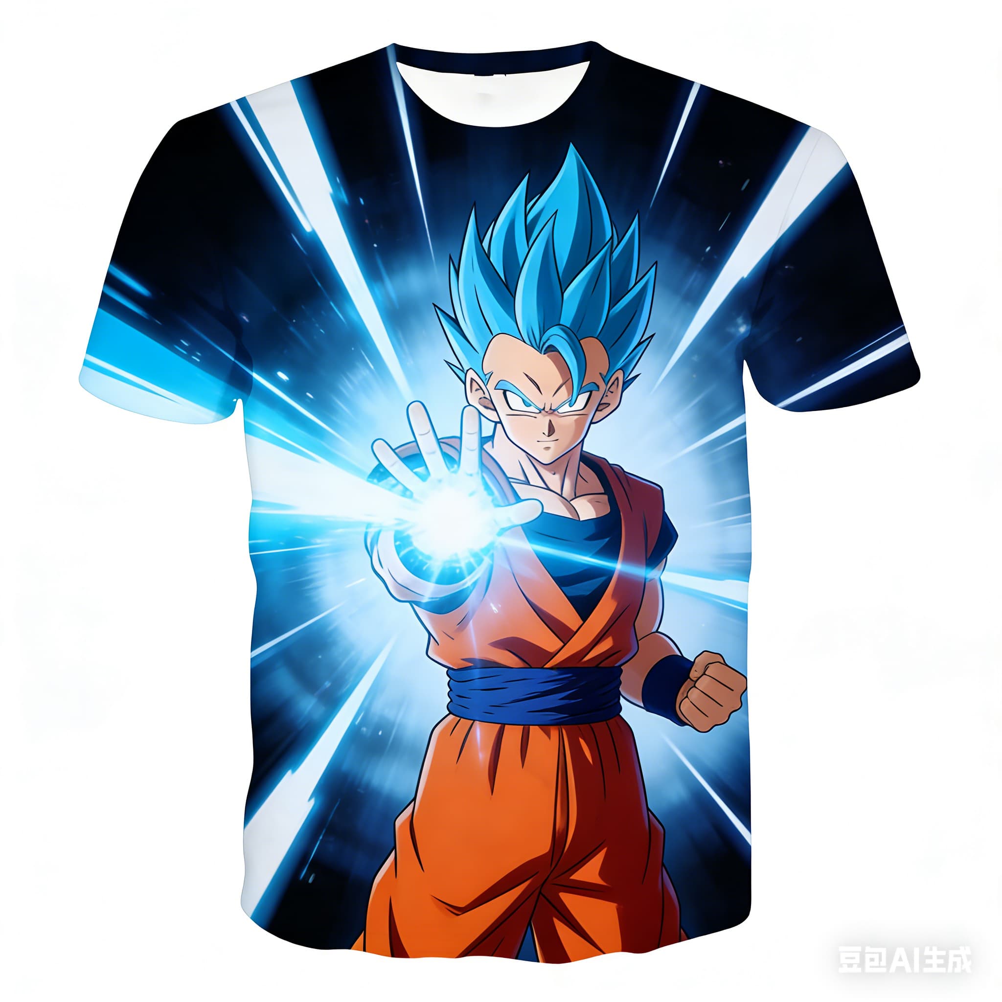 Anime Dragon Ball Son Goku 3D Print Mans T Shirt Summer Fashion Casual T-shirt Mans Children s Clothing T-shirt Tops S