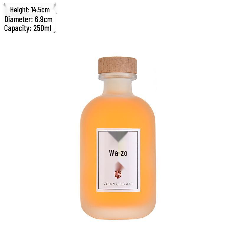 High-Transparency Glass Wine & Juice Bottle with Leak-Proof Lid