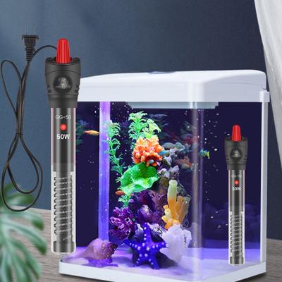 Aquecedor para Aquário Temperatura Ajustável Display Digital à Prova d'Água com Luz Indicadora Aquecimento de Aquário 100W Haste de Aquecimento para Aquário Submersível
