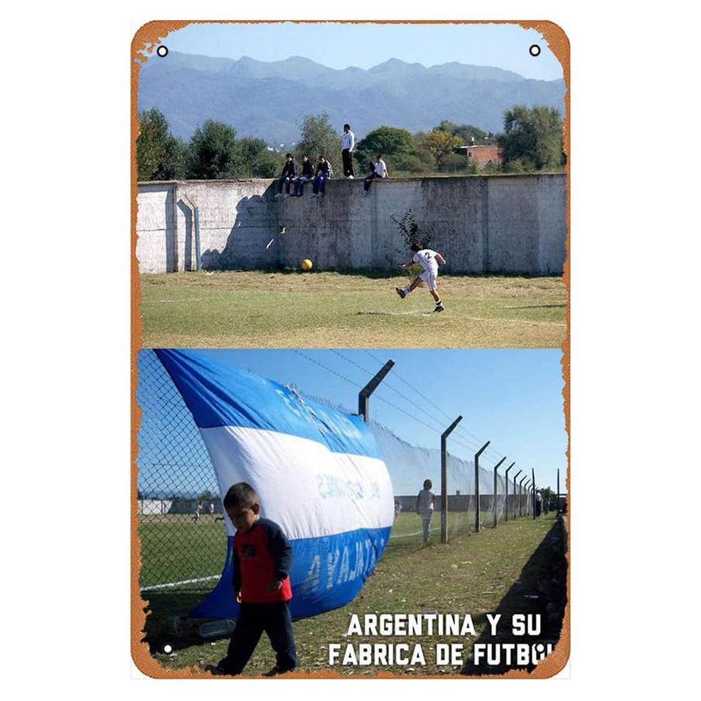 Metal Tin Sign Argentina Buenos Aires Wall Decoration Plaque Vintage Poster Iron Painting for Man Cave Home Cafe Garden Club Bar