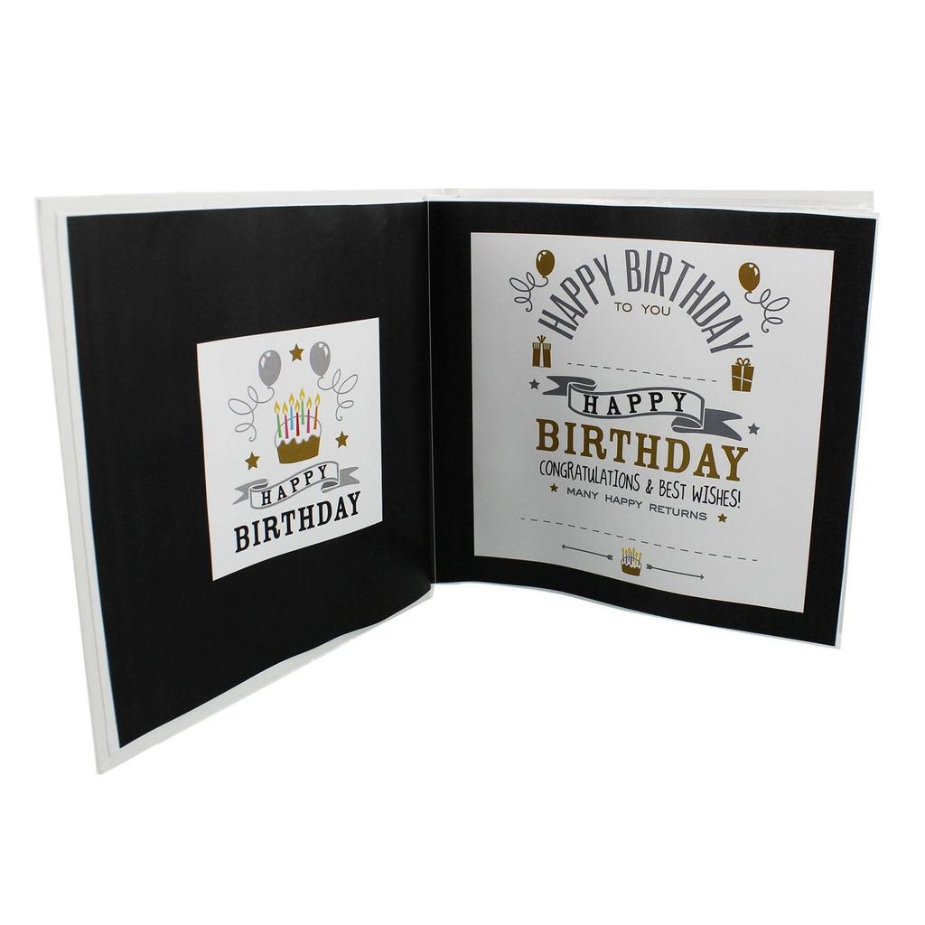 Signography Birthday Boy Photo Album 4 X6 - 40th