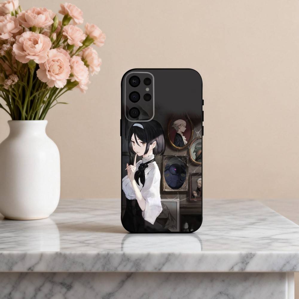 Light Novel I-Ishura-A Phone Case For Samsung S25,S24,S21,S22,S23,S30,Ultra,S20,Plus,Others Soft Black Cover