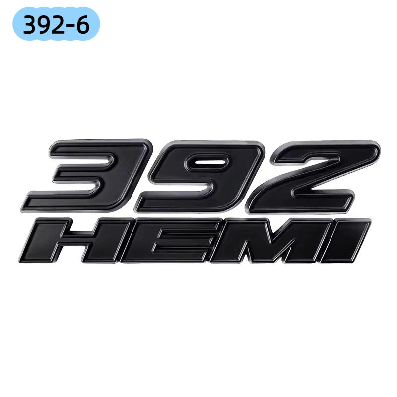 3D Metall 345 392 HEMI Emblem Dekor Aufkleber Für D-odg-e Ram 1500 C-aliber Nitro C-aravan A-venger Dart C-hallenger Zubehör