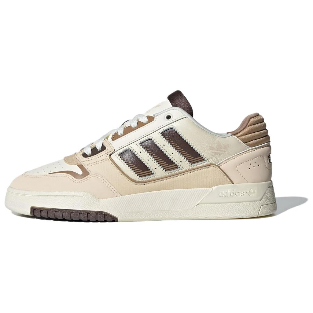 Adidas Originals Drop Step 2.0 Fashion Comfortable Low-Top Skate Shoes Unisex Sneakers White Brown JP5884