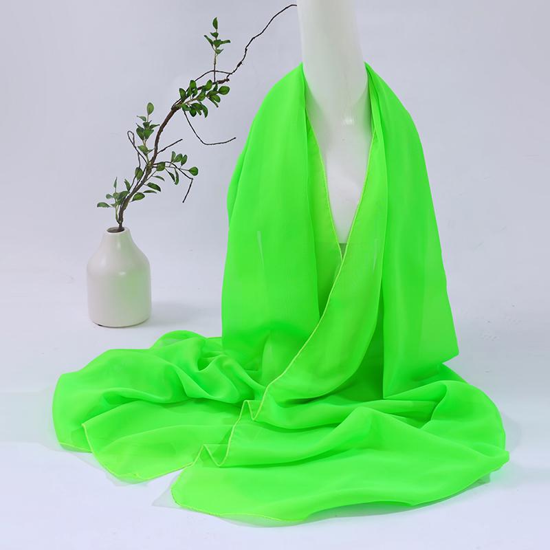 Scarlet Silk Square Dance Shawl - Women's Versatile Spring Scarf