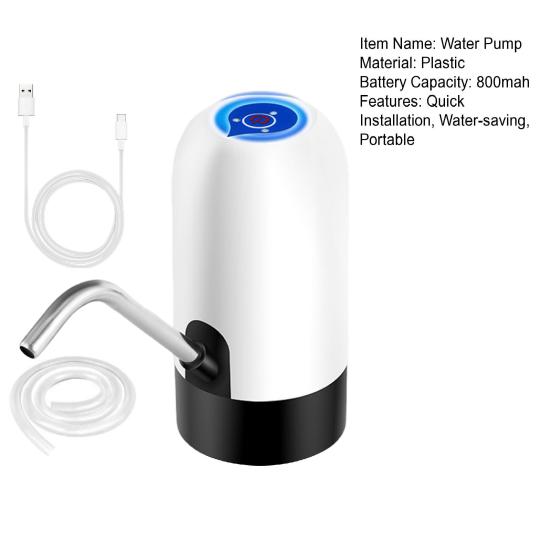 Elektrické vodní čerpadlo Bezdrátový dávkovač vody z lahve USB dobíjecí Čerpadlo na pitnou vodu Přenosné venkovní herní čerpadlo pro děti Kempování