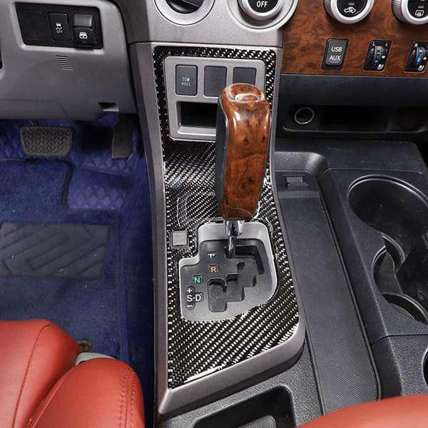 Toyota Tundra (07-13) Carbon Fiber Gear Shift Console Panel None