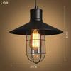 American Retro Wrought Iron Pendant Lamp for Restaurants and Bars