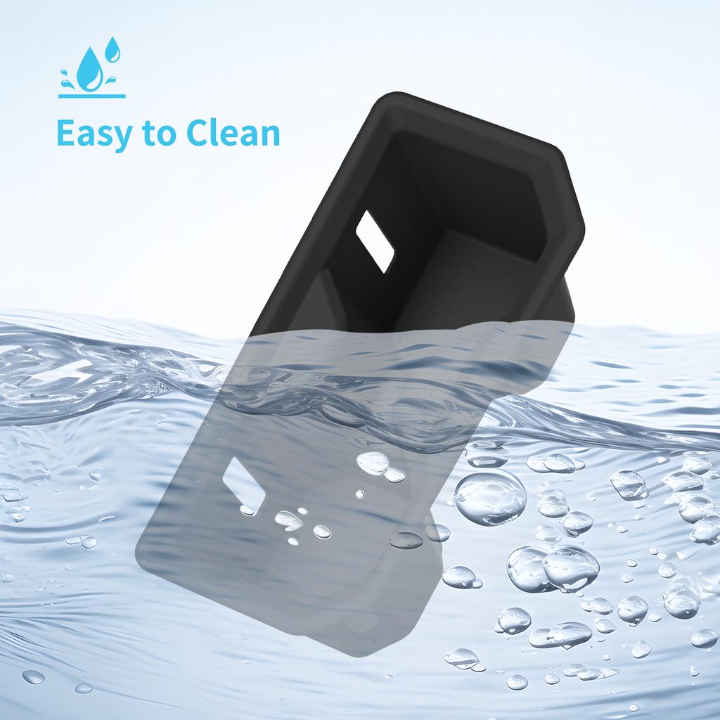 for Toyota RAV4/Wildlander 2026 Cup Holder Storage Tray Shock-Absorbing Central Armrest Cup Box Silicone Tidying Accessories