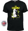 Danganronpa t-shirt Monokuma Björn Straff svart T-shirt. Unisex+damer Figursydd