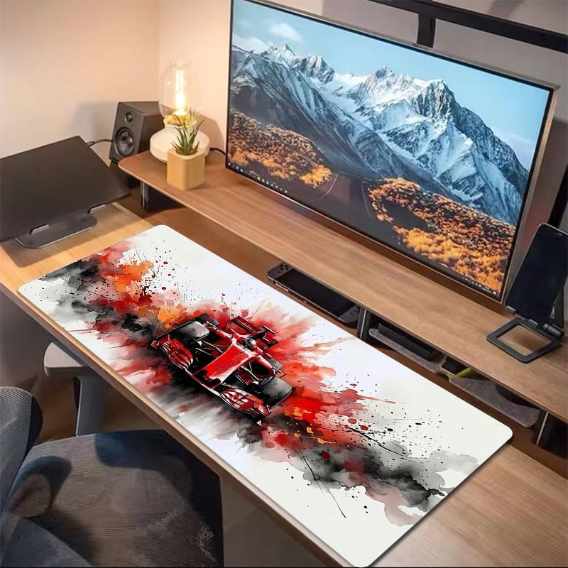 Artwork Large Size Mouse Pad Large Gaming Table Cushion Nonslip Laptop Tablet Big Mousepad Xxl Mat Mini Pc Playmat With Lock Edge