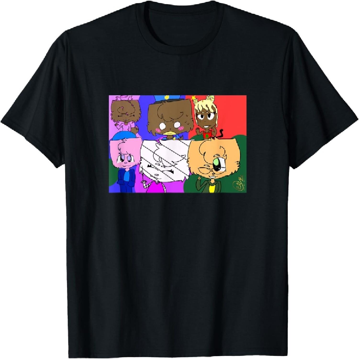 Cool Cartoon Art Design T-Shirt XXXXXL разноцветный